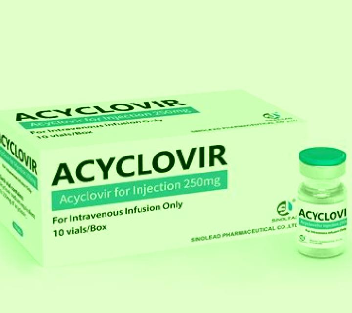 Aciclovir medication
