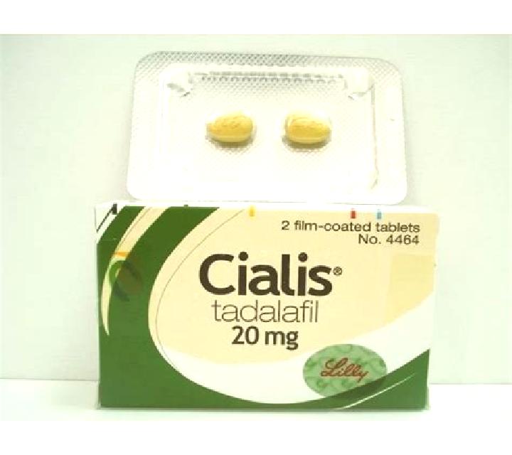 Bottled Cialis medication