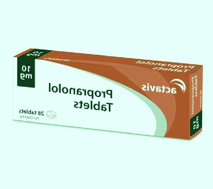Propranolol pharmacy
