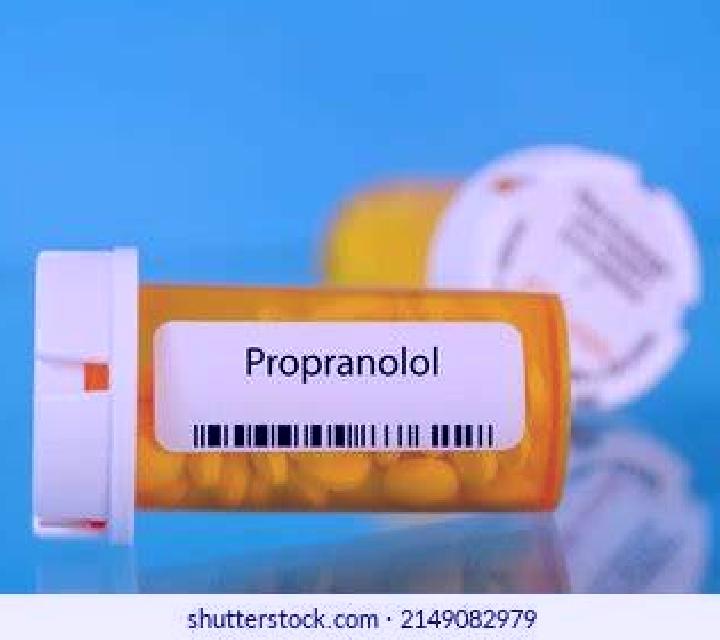 Propranolol pills